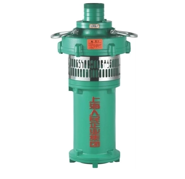 Pompe &eacute;lectrique submersible s&eacute;rie immerg&eacute;e dans l'huile QY