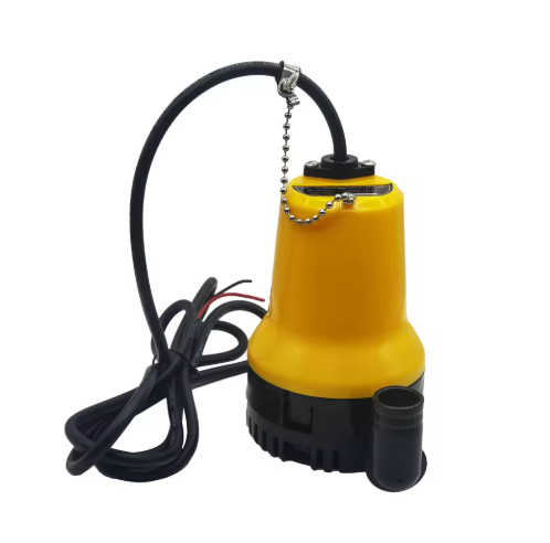 Pompe de cale miniature &agrave; &eacute;nergie solaire DC12V BL aliment&eacute;e par batterie