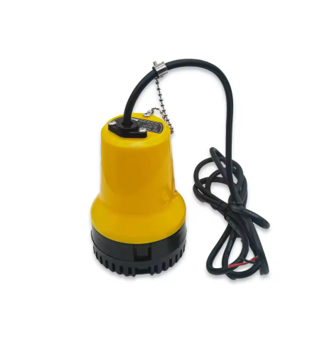 Pompe de cale miniature &agrave; &eacute;nergie solaire DC12V BL aliment&eacute;e par batterie